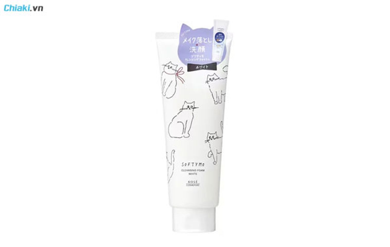  sữa rửa mặt Kose Softymo Cleansing Foam Collagen