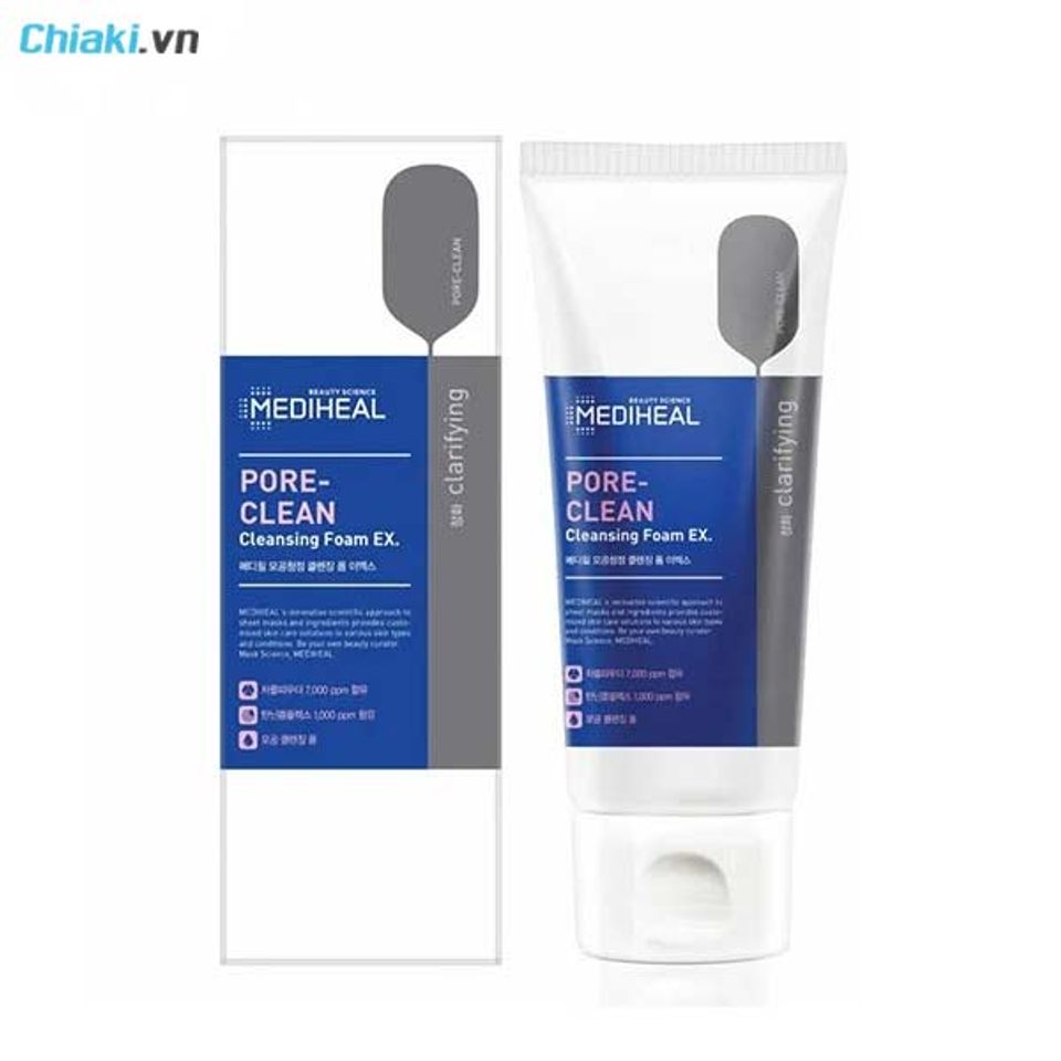 sữa rửa mặt than hoạt t&iacute;nh Mediheal 