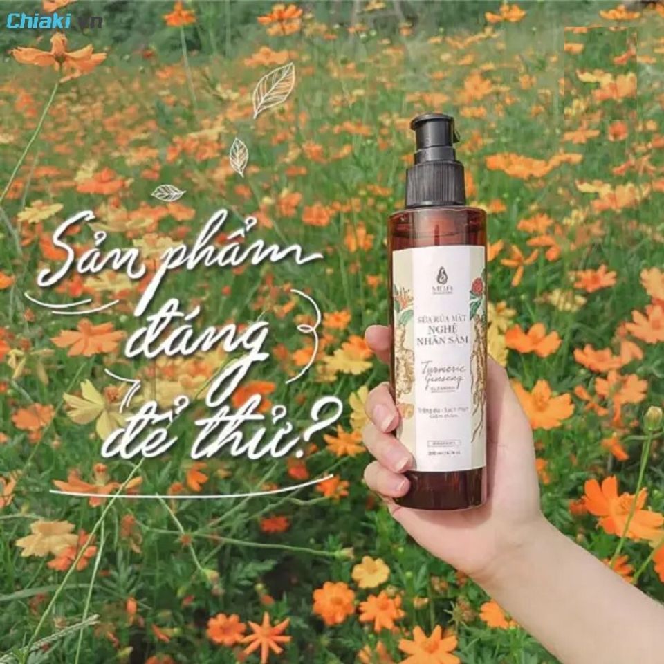 Sữa rửa mặt nghệ nh&acirc;n s&acirc;m Mela rất được người d&ugrave;ng y&ecirc;u th&iacute;ch