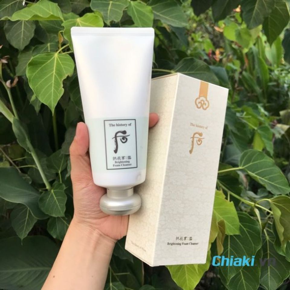 Sữa rửa mặt Whoo trắng
