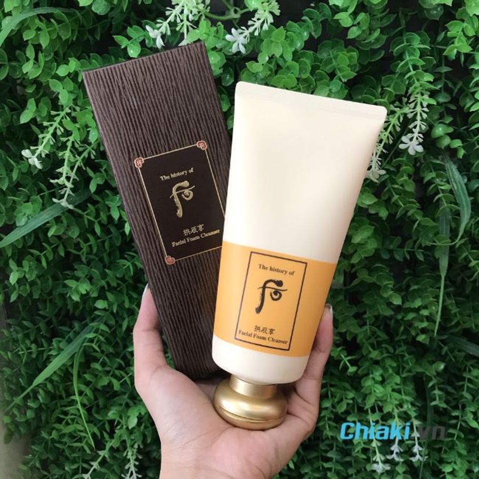 TOP 6 sữa rửa mặt Whoo Hàn Quốc tốt cho mọi loại da