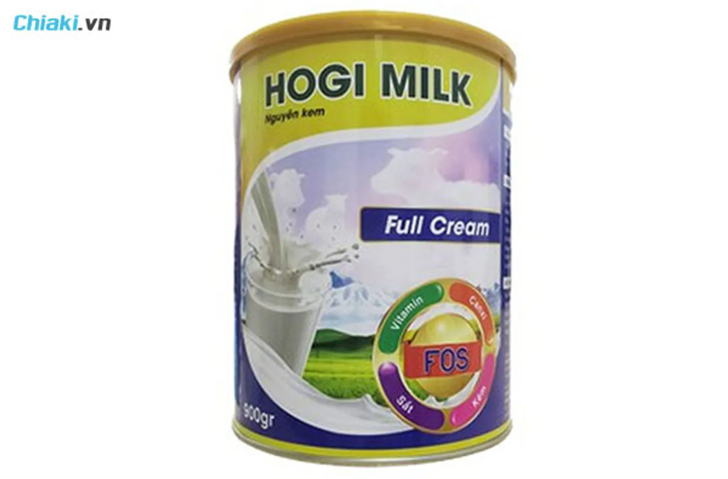sữa cho tất cả những người già cả nguyên vẹn kem Hogi
