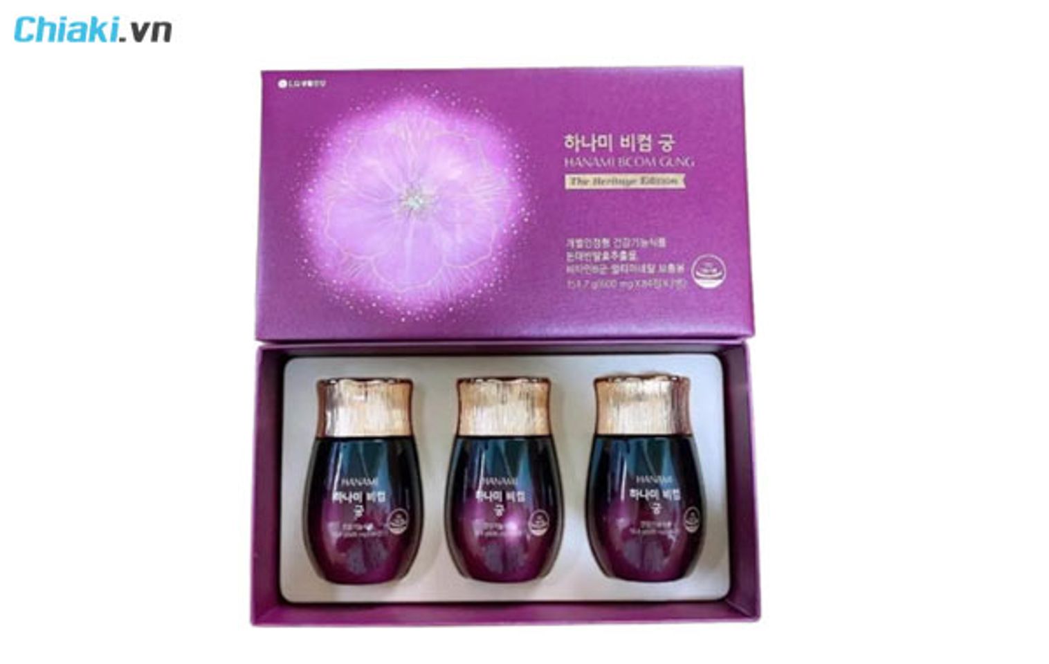 Vi&ecirc;n uống trị mụn nội tiết LG Hanami Bcom Gung&nbsp;