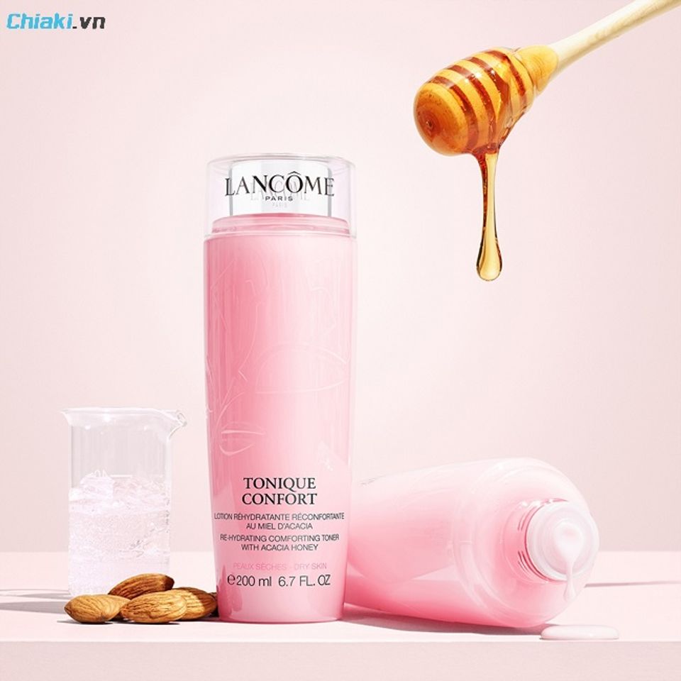 Toner kh&ocirc;ng cồn cho da kh&ocirc; Lancome Tonique Confort