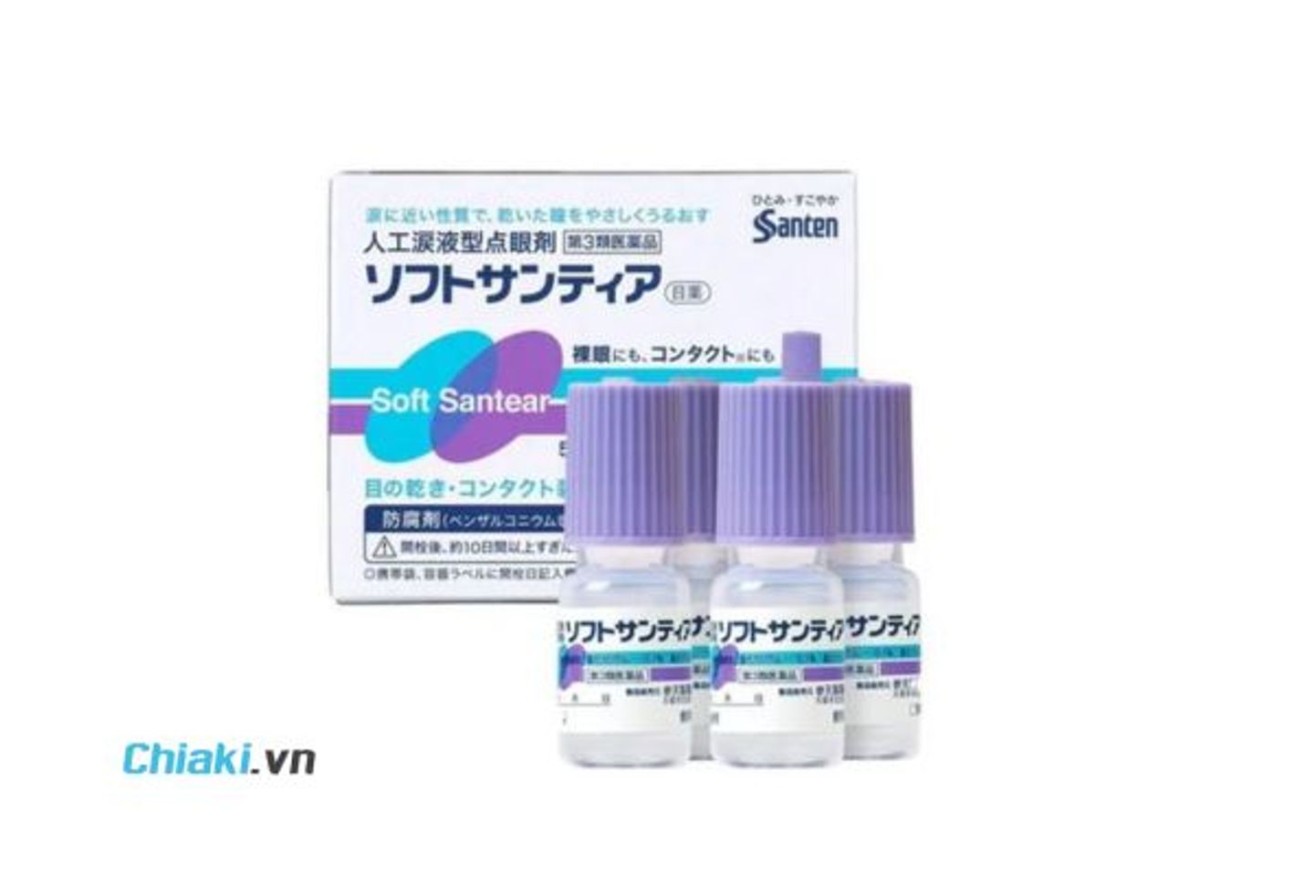 Thuốc nhỏ mắt nh&acirc;n tạo Santen Soft Santear Nhật Bản
