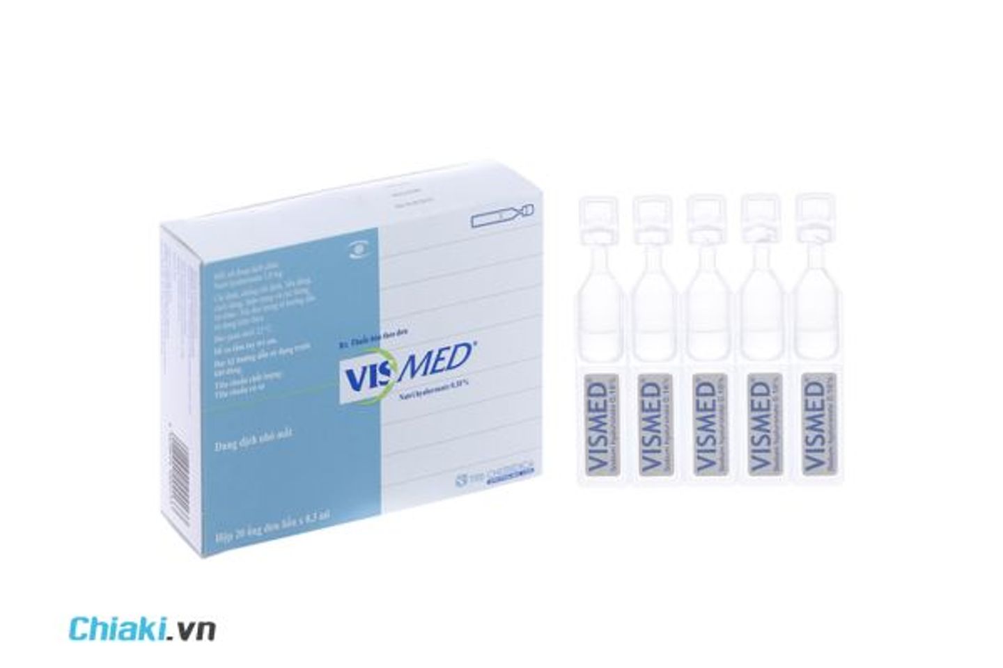 T&eacute;p thuốc nhỏ mắt VisMED