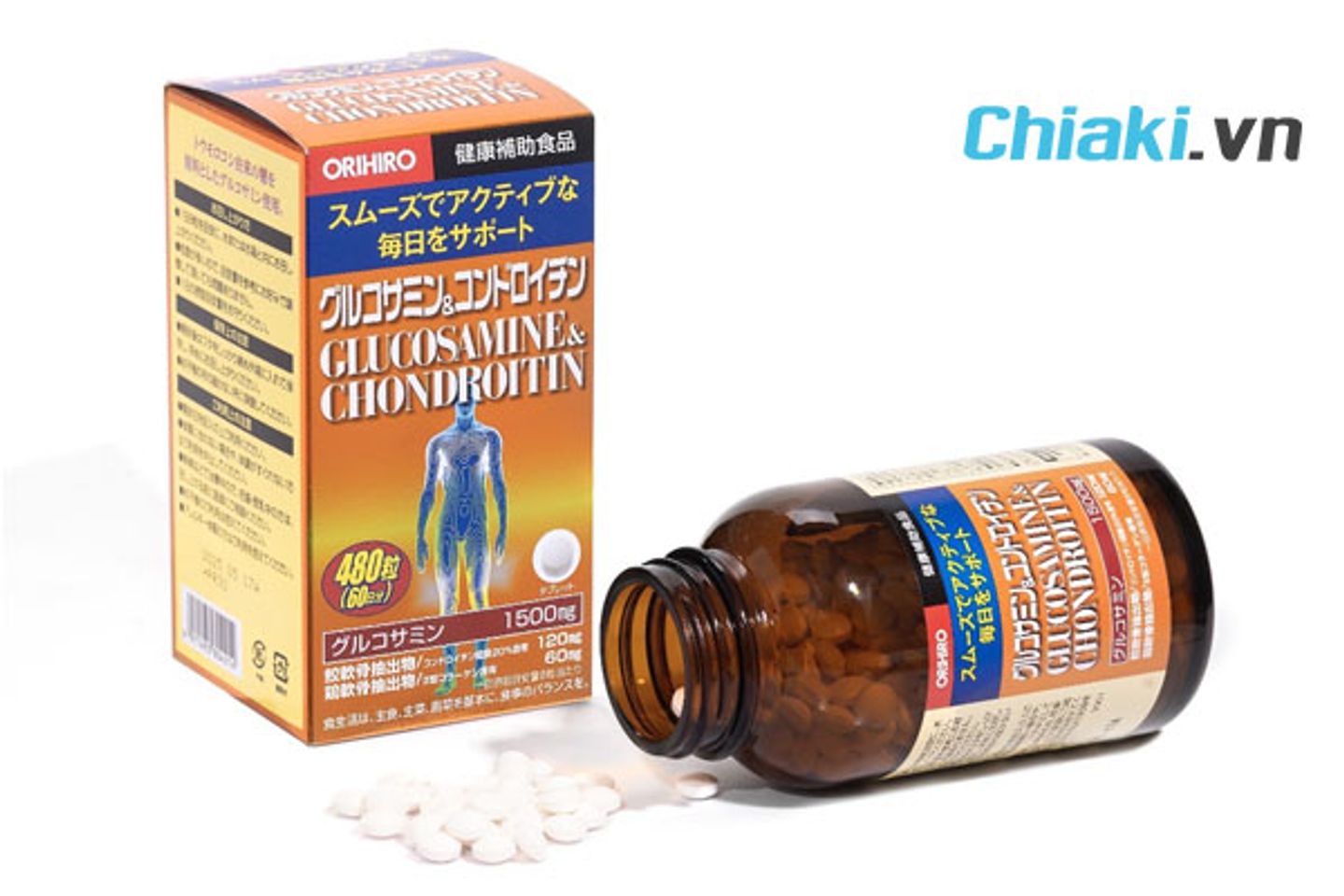 Xương khớp Nhật Bản Glucosamine & Chondroitin Orihiro
