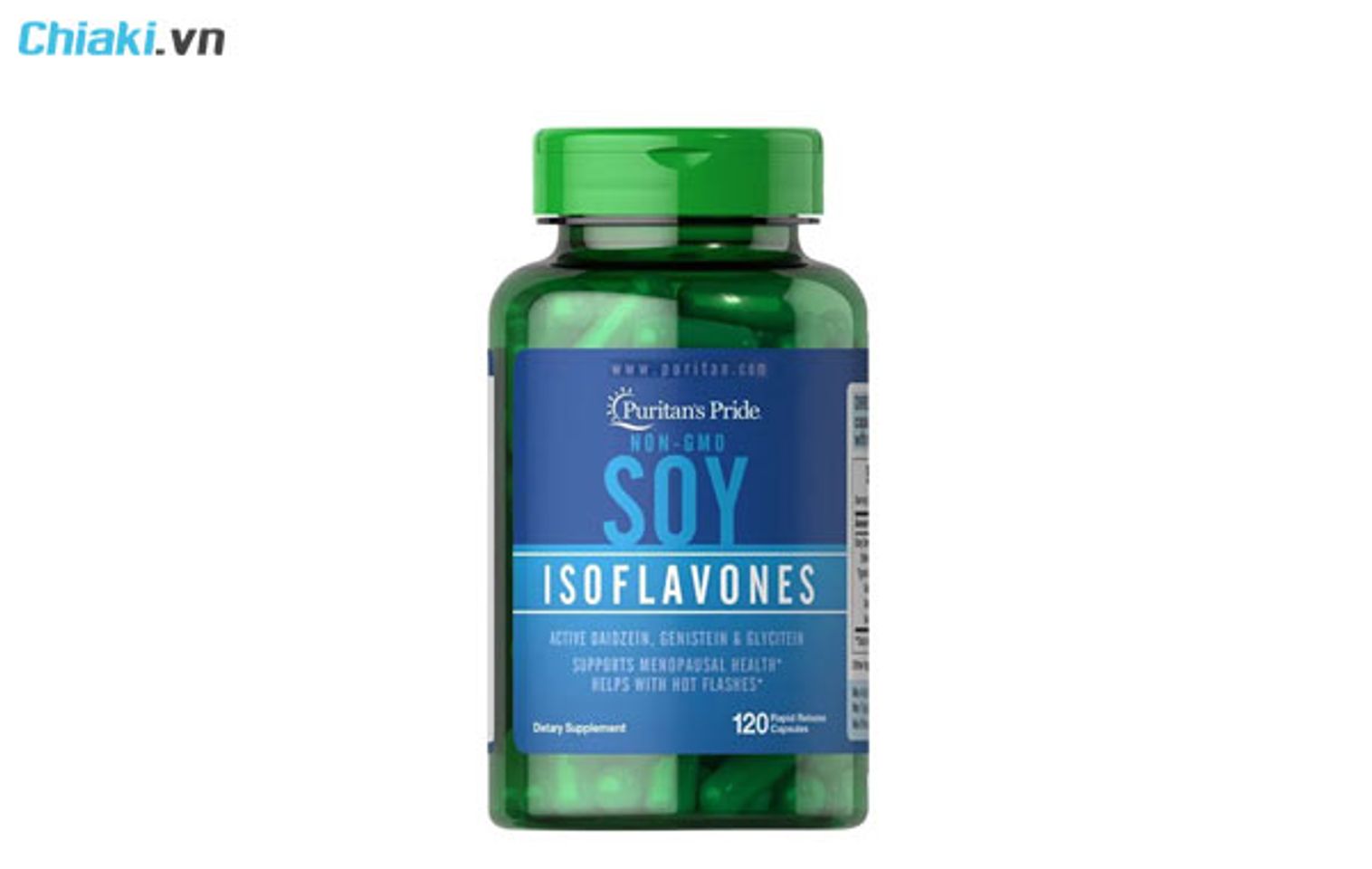 Vi&ecirc;n uống trị mụn nội tiết Non-GMO Soy Isoflavones