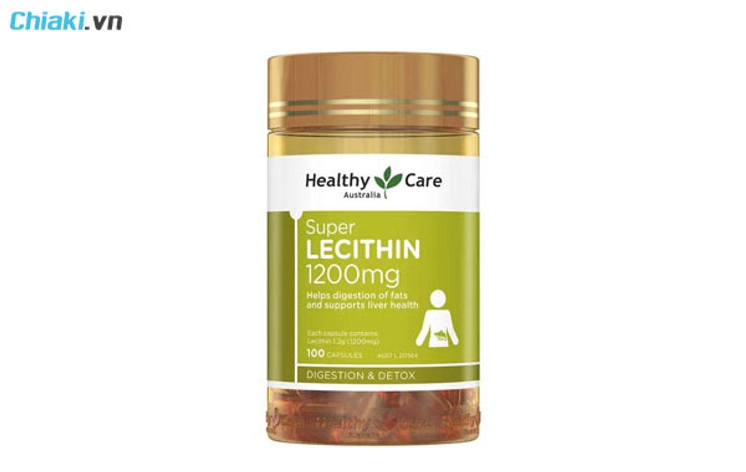 Vi&ecirc;n uống trị mụn nội tiết Healthy Care Super Lecithin