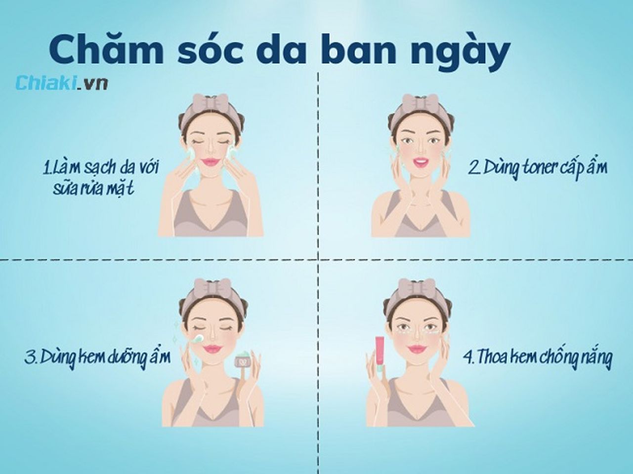 C&aacute;ch sử dụng kem chống nắng Sun Cream&nbsp;