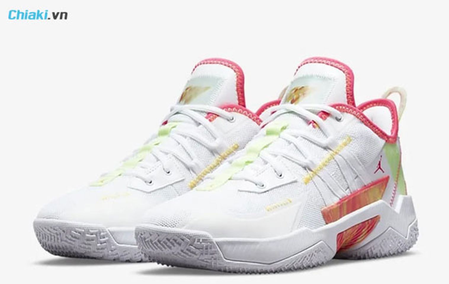 trong c&aacute;c mẫu gi&agrave;y Nike phải kể đến Jordan One Take Ii Pf White Hyper Pink CW2458-163