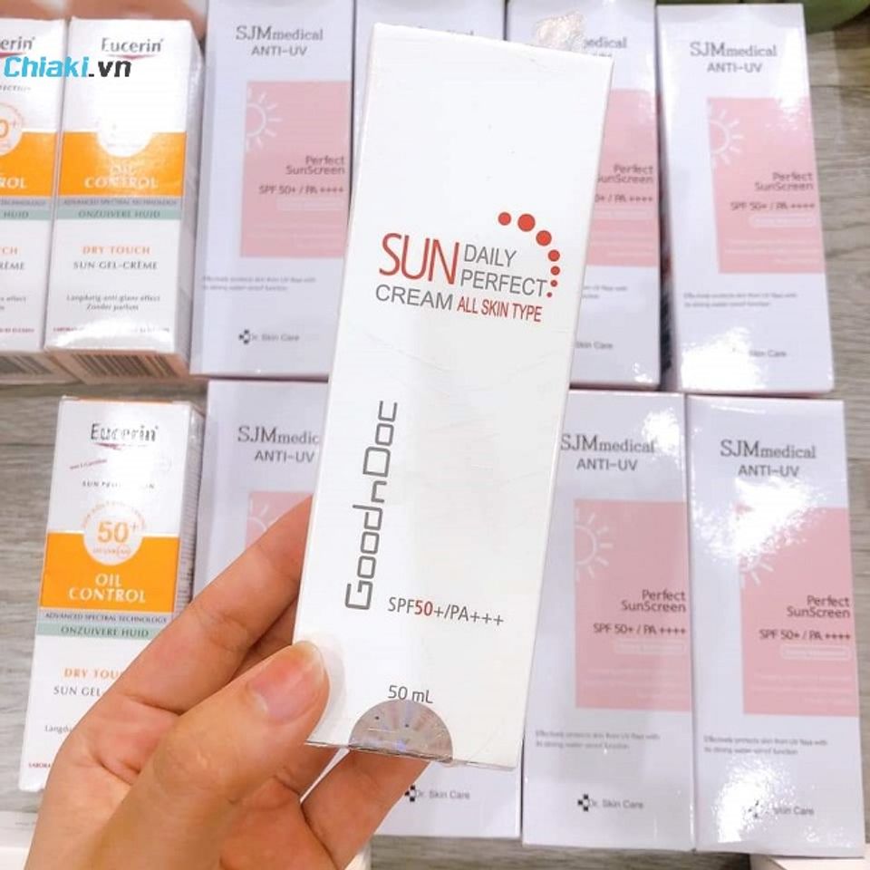 Kem chống nắng GoodnDoc Daily Perfect Sun Cream