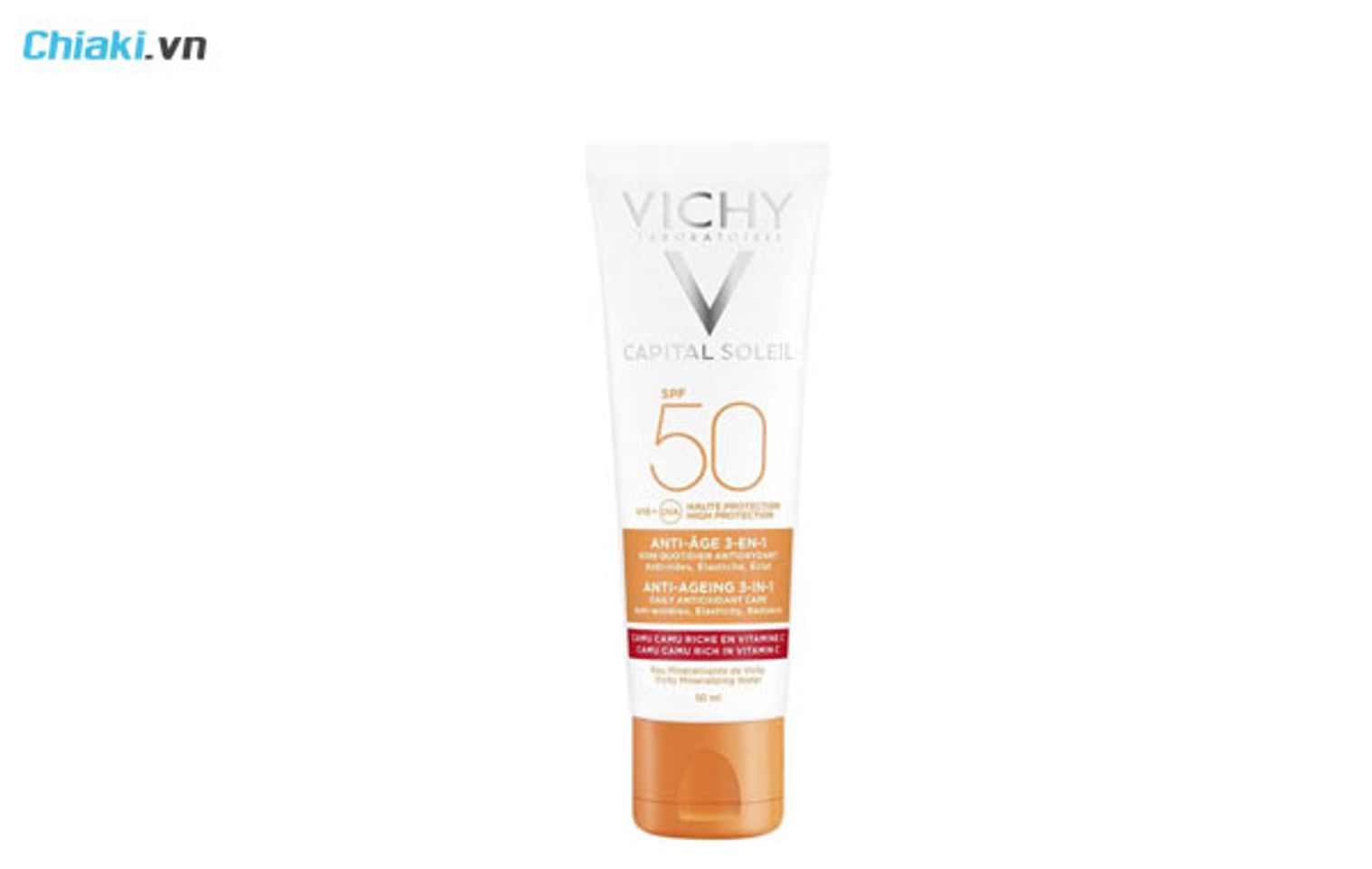 Kem chống nắng Vichy Capital Soleil 3in1 Anti-Aging