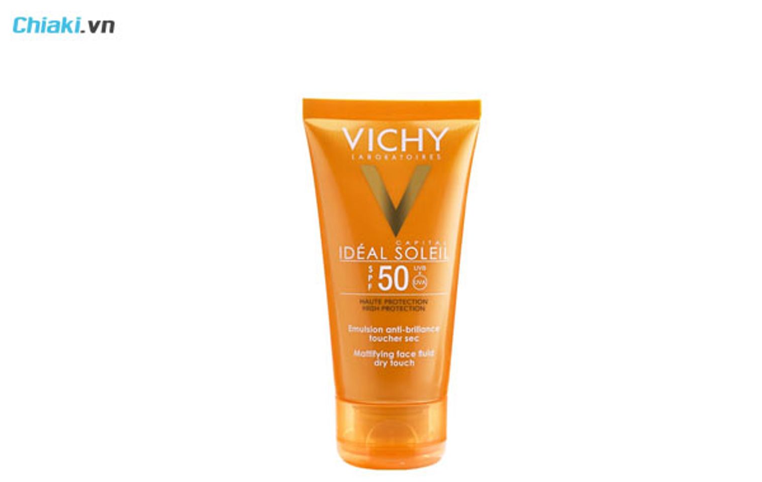 kem chống nắng Vichy Id&eacute;al Soleil Dry Touch Face Fluid