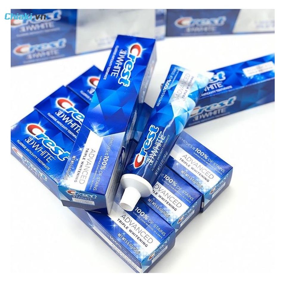 Kem đ&aacute;nh răng Crest 3D Crest White bảo vệ men răng v&agrave; ngăn ngừa s&acirc;u răng vượt trội hơn