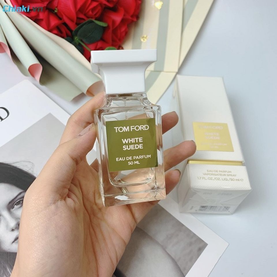Nước hoa Tom Ford White Suede EDP xạ hương tinh tế