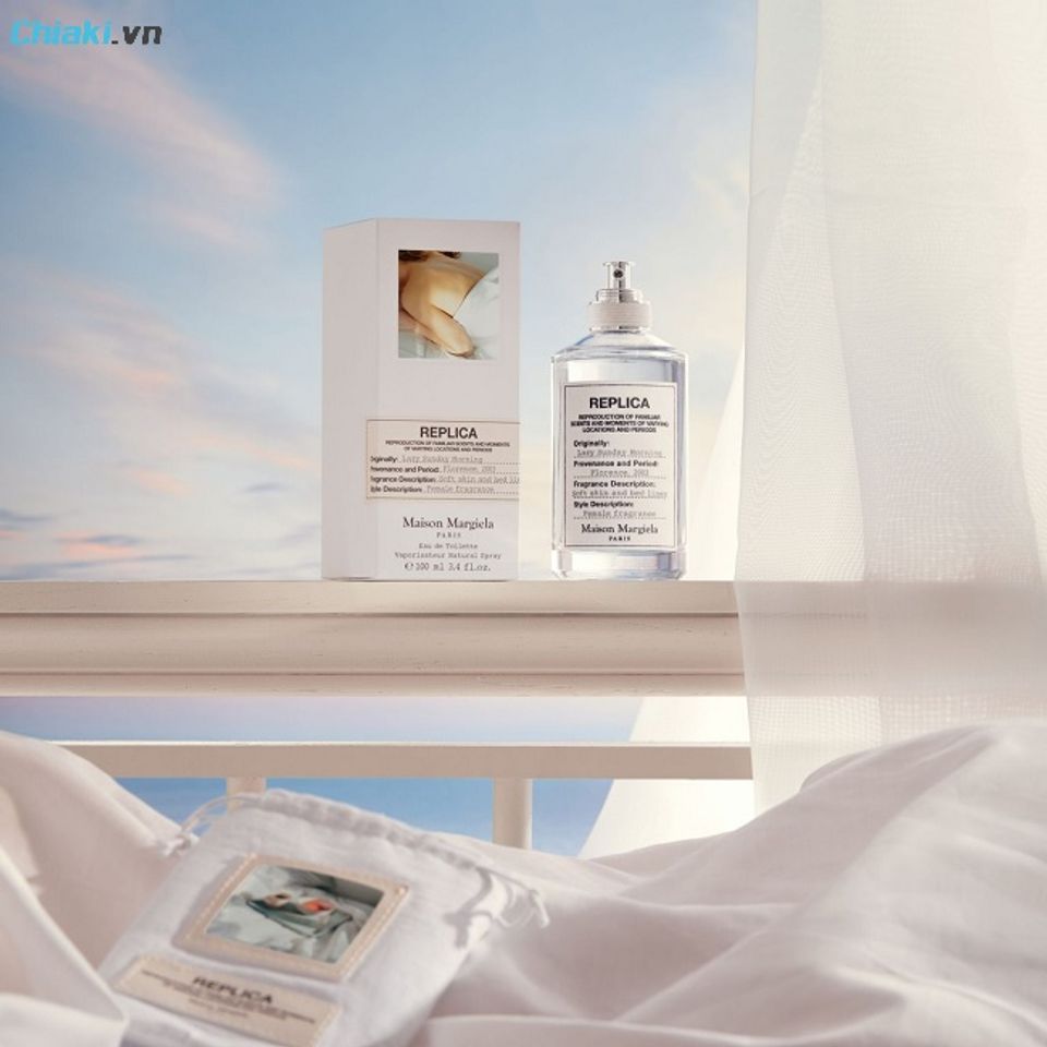 Nước hoa xạ hương trắng Replica Lazy Sunday Morning tươi s&aacute;ng