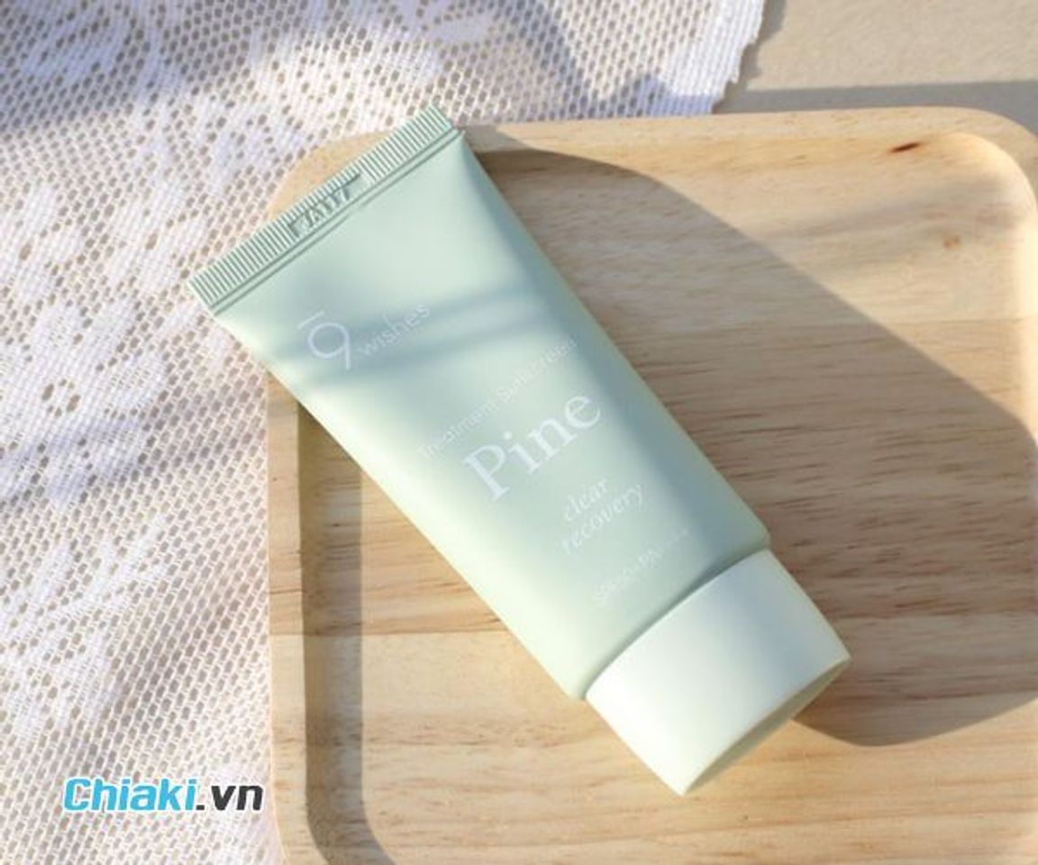Kem chống nắng 9Wishes Pine Treatment SPF50+ PA++++