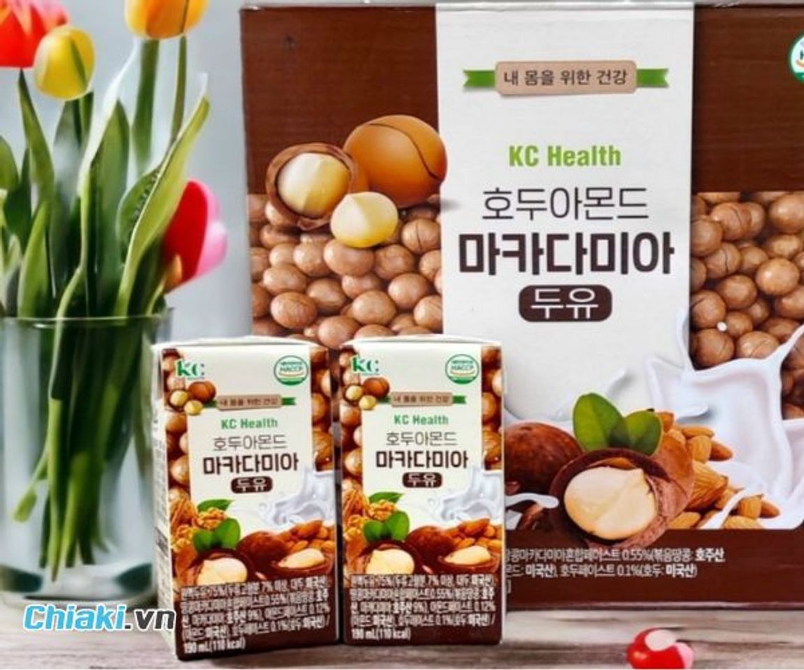 Sữa hạt Macadamia KC Health H&agrave;n Quốc