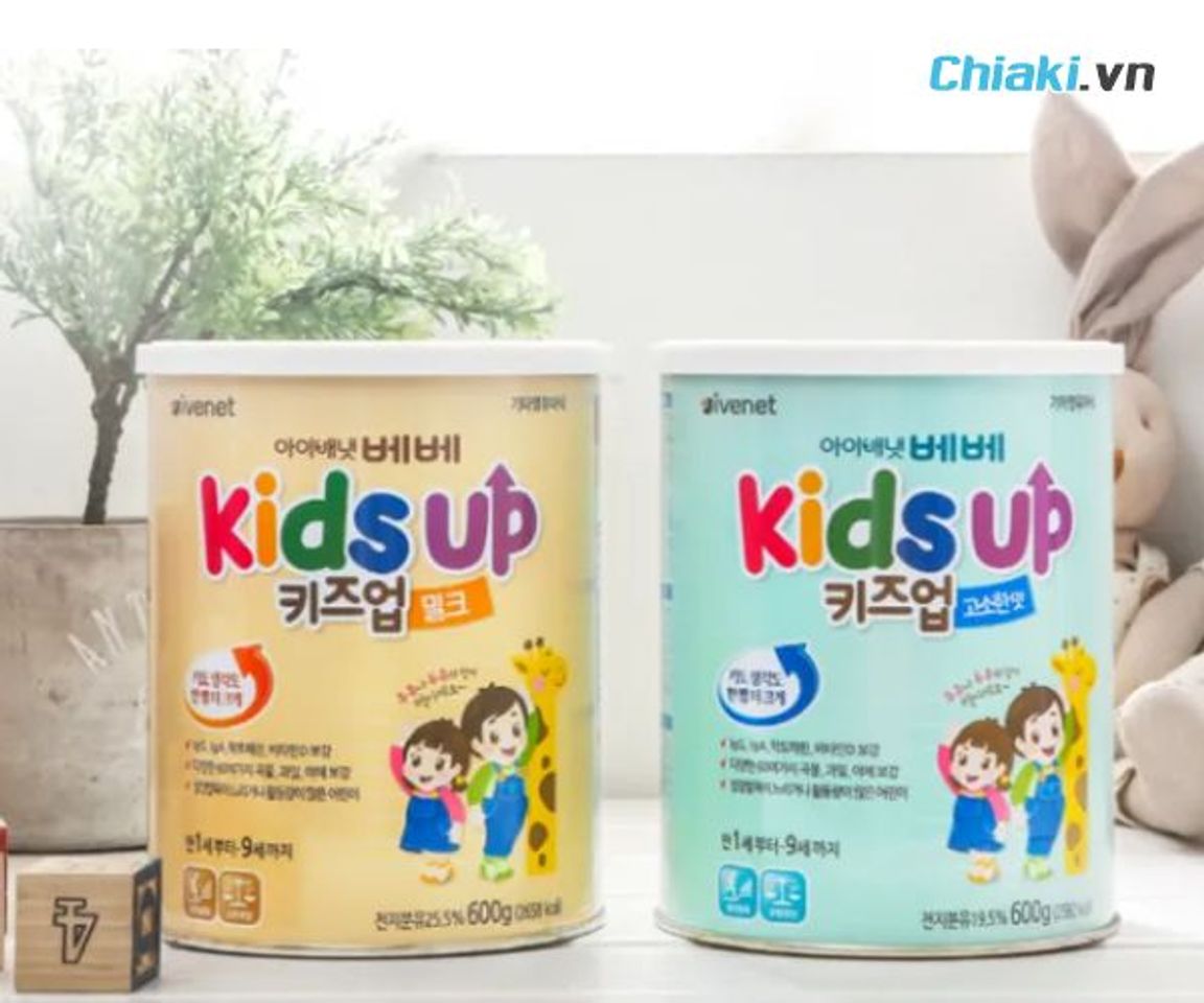 Sữa Kids up 600g H&agrave;n Quốc gi&uacute;p b&eacute; cao lớn