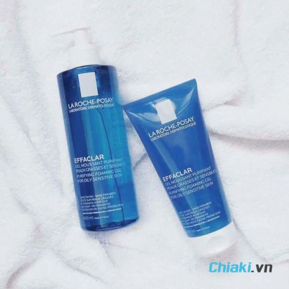 Sữa rửa mặt dạng gel cho da dầu mụn La Roche-Posay