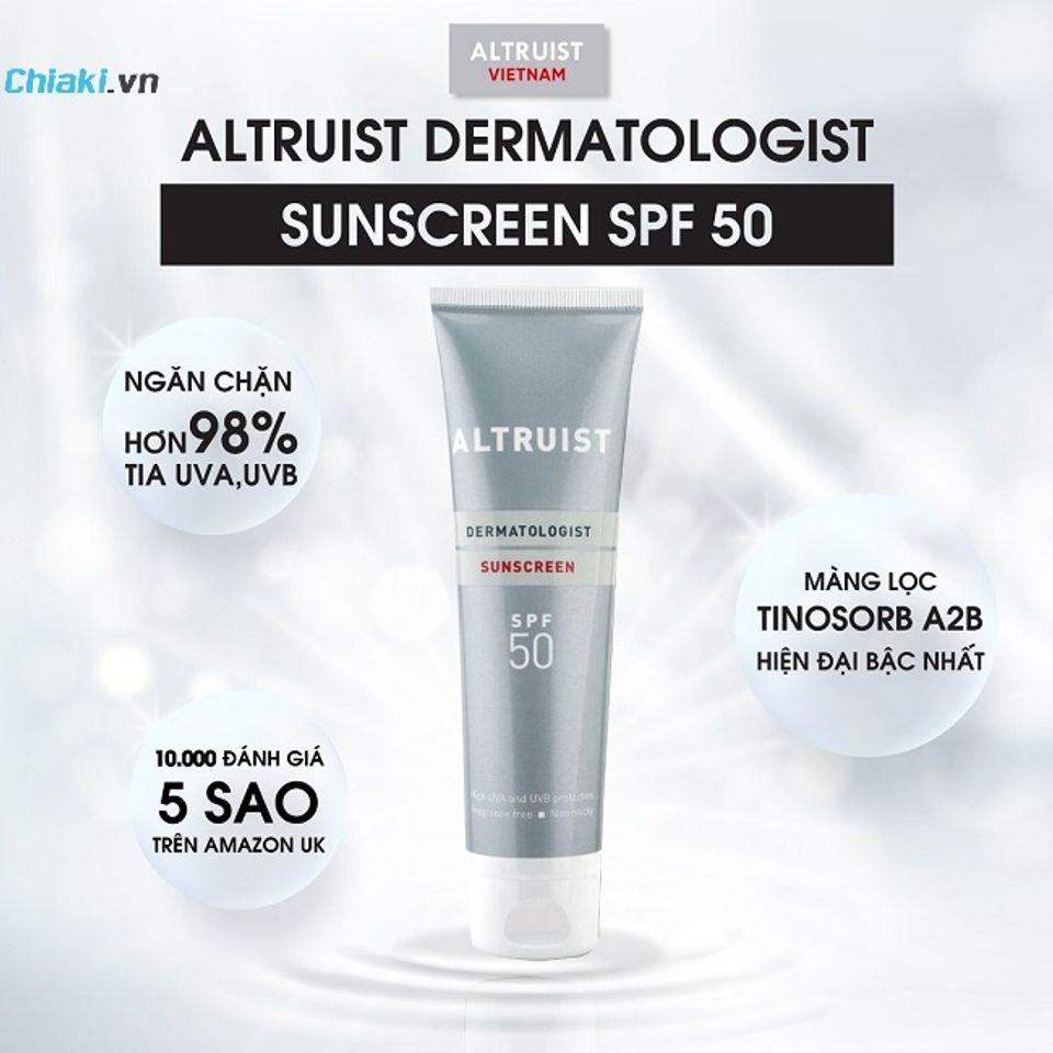 Kem chống nắng Altruist Dermatologist Sunscreen