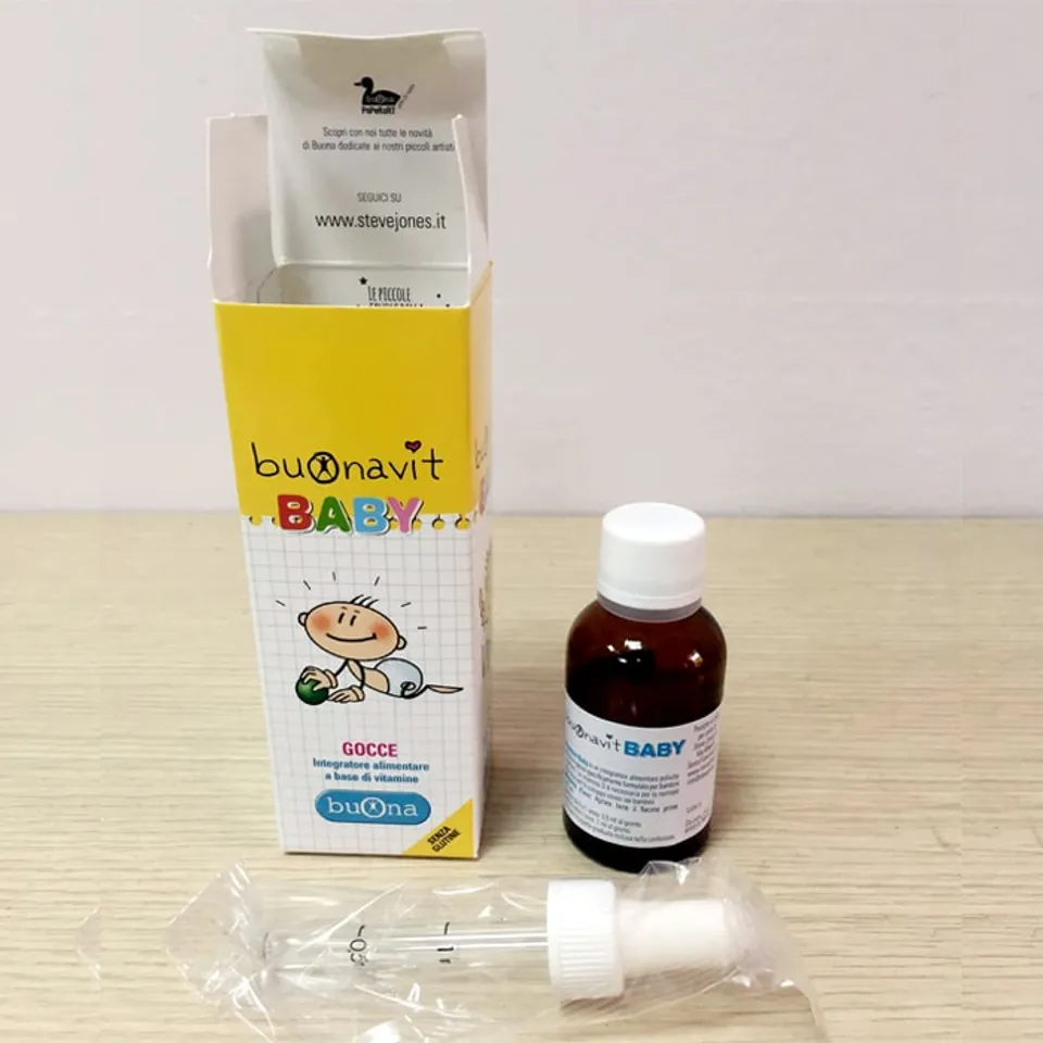 Buonavit Baby - Vitamin tổng hợp nhỏ giọt cho trẻ sơ sinh và trẻ nhỏ