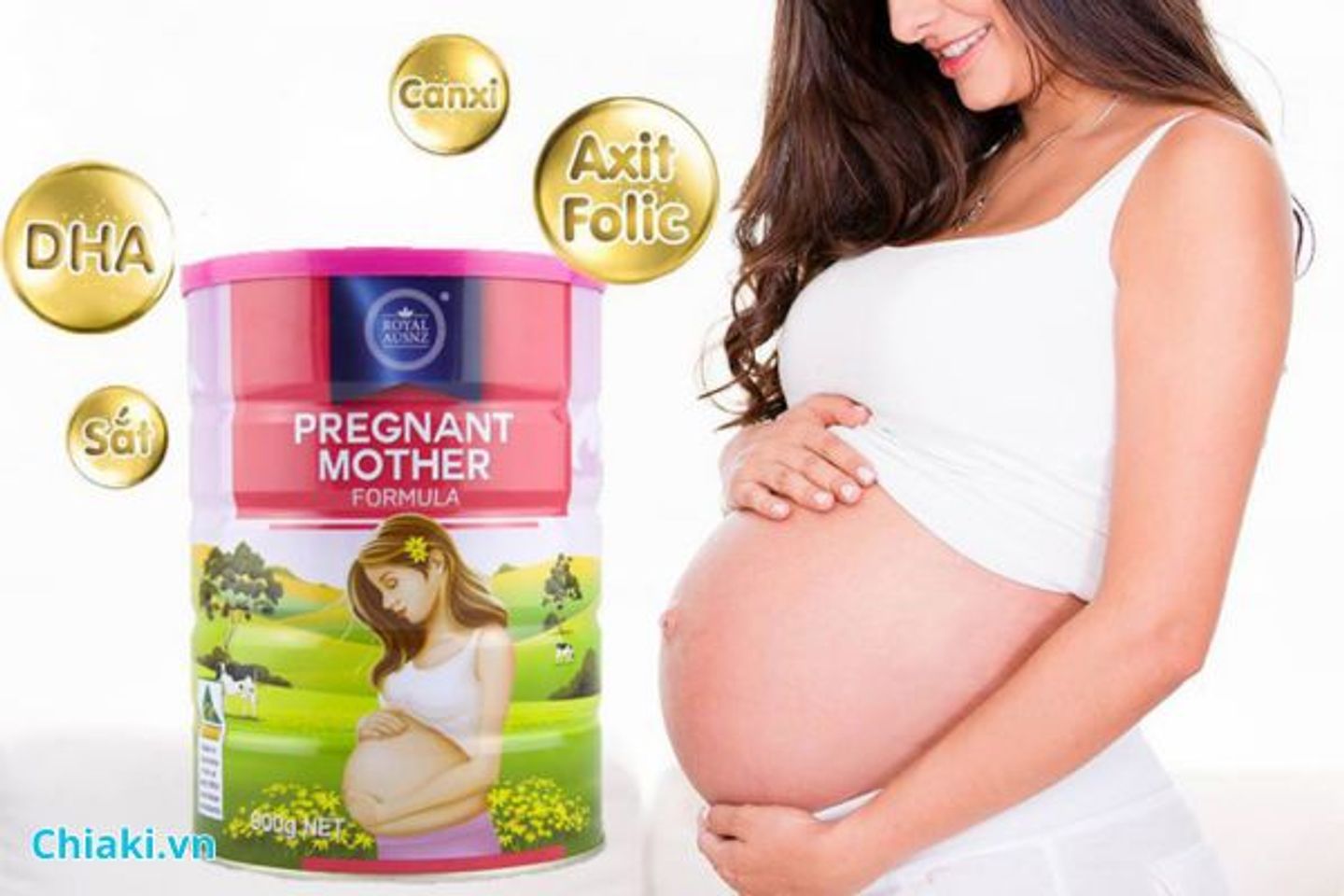 Sữa bầu Royal Ausnz Pregnant Mother Formula &iacute;t đường