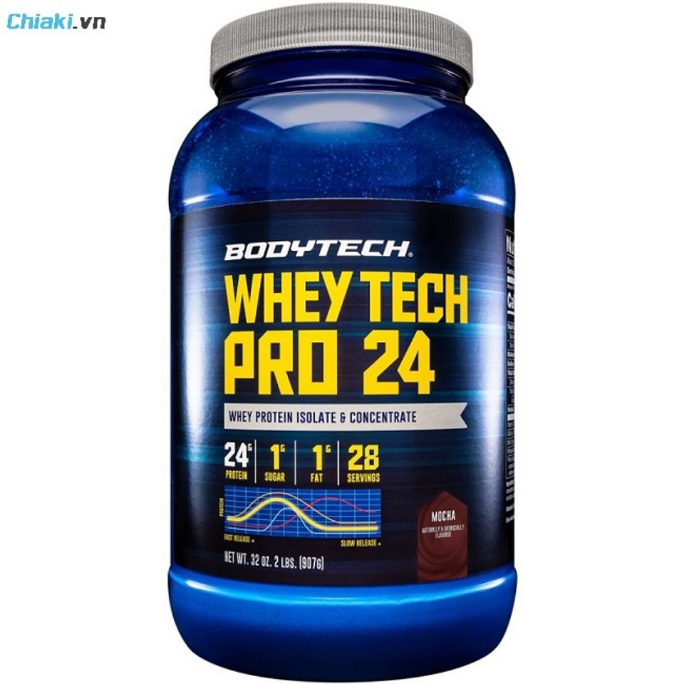 Bột BodyTech Whey Protein Isolate hỗ trợ tăng cường thể lực
