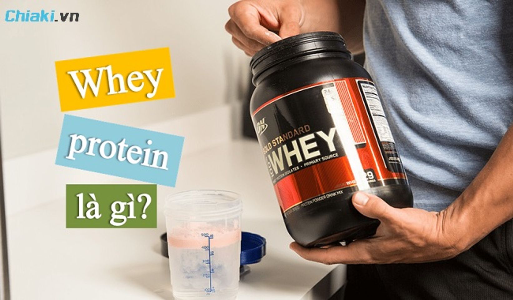Whey Protein l&agrave; loại bột được th&ecirc;m v&agrave;o khẩu phần dinh dưỡng, c&oacute; thể thay thế bữa phụ 