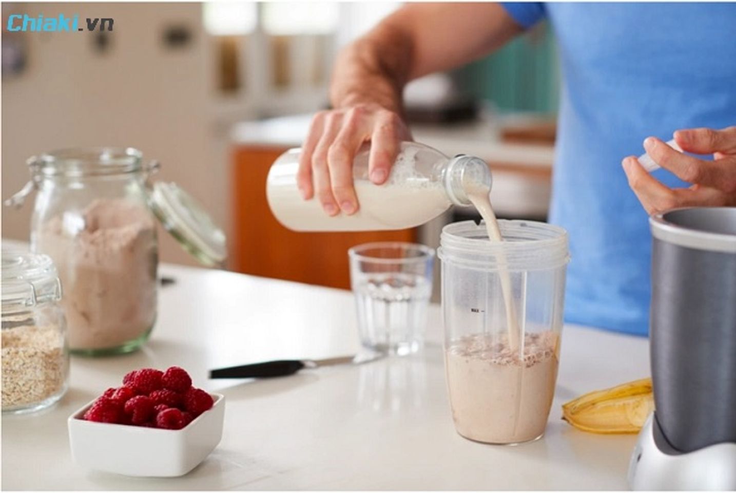 C&aacute;ch uống Whey tăng c&acirc;n, tăng cơ hiệu quả