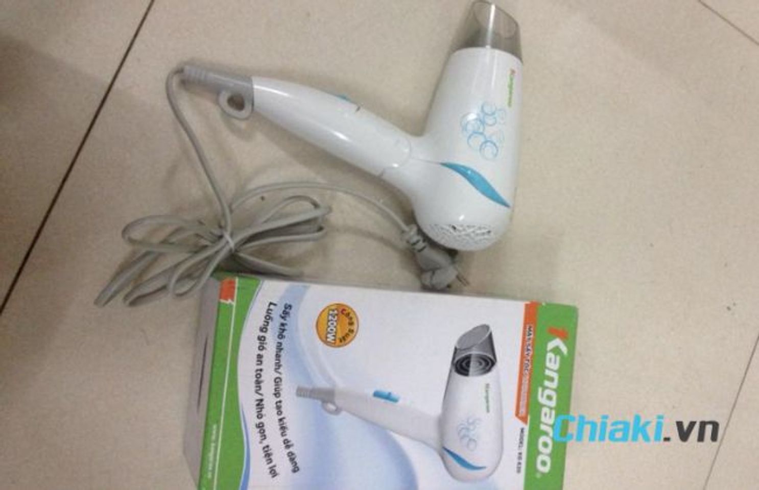 M&aacute;y sấy t&oacute;c loại nhỏ Kangaroo KG620