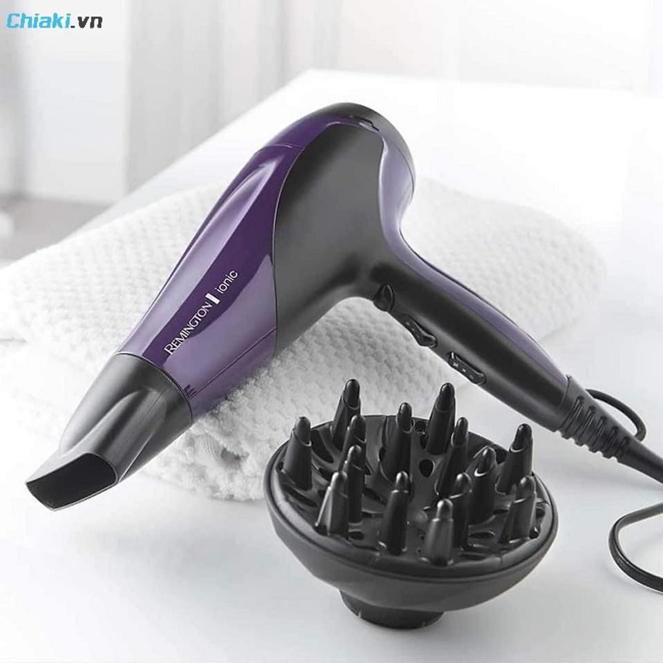 M&aacute;y sấy t&oacute;c Remington Ionic Dry c&ocirc;ng suất 2200W l&agrave; d&ograve;ng cao cấp