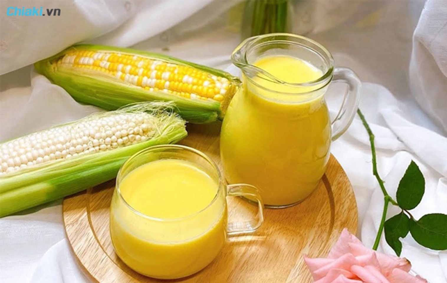 những lưu &yacute; khi b&agrave; bầu uống sữa bắp