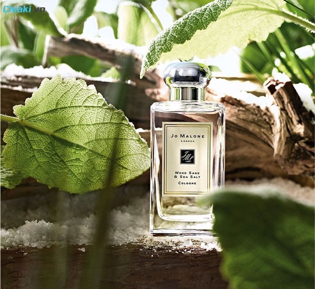 Nước hoa nam nhẹ nh&agrave;ng Jo MaLone Wood Sage & Sea Salt hương của m&ugrave;a h&egrave; dịu d&agrave;ng