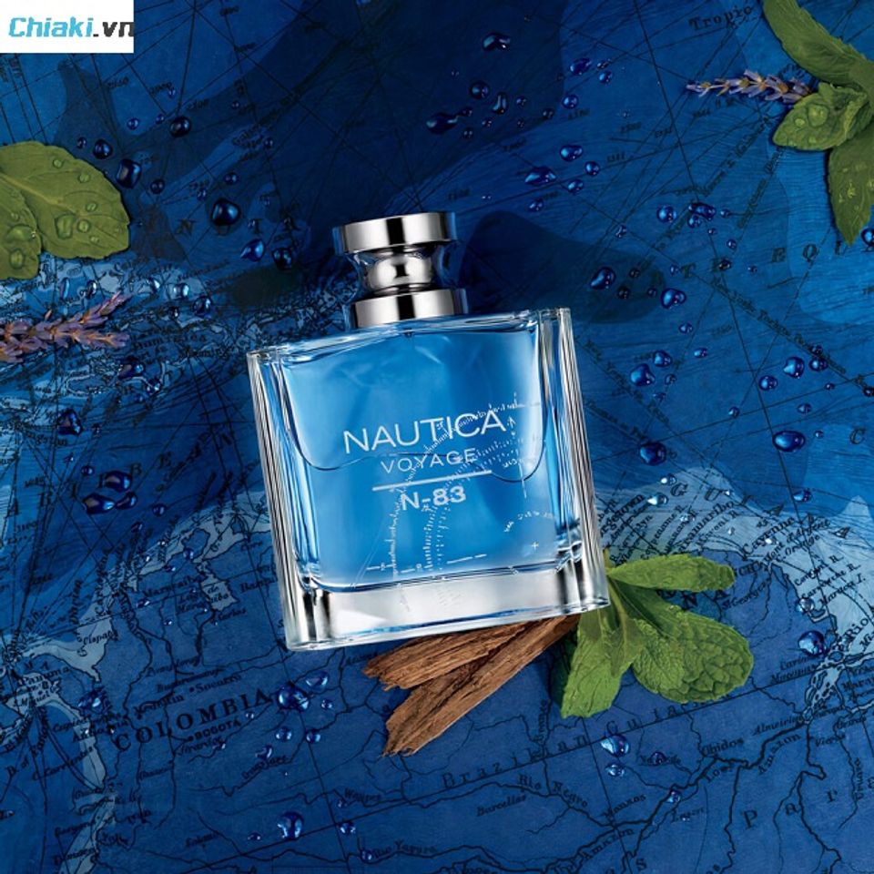 Nước hoa nam gi&aacute; rẻ Nautica Voyage N-83 For Men m&ugrave;i nhẹ nh&agrave;ng