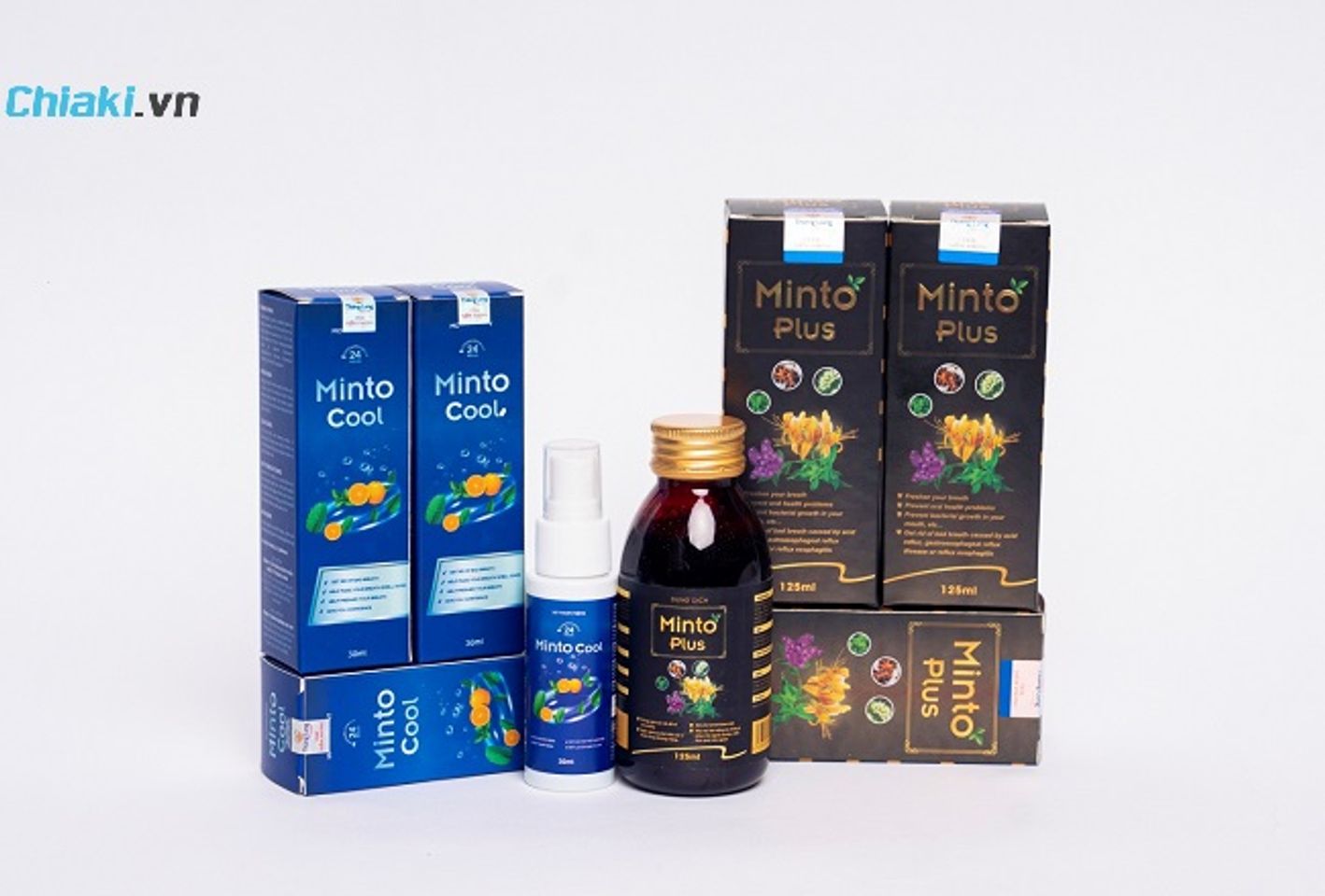 Nước S&uacute;c Miệng Minto Plus