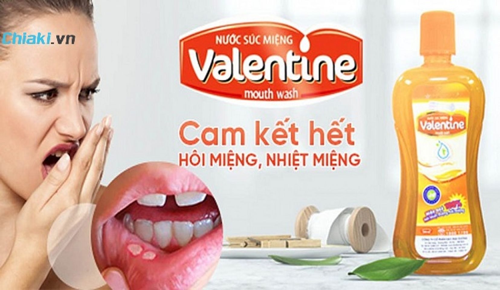 Nước s&uacute;c miệng Valentine
