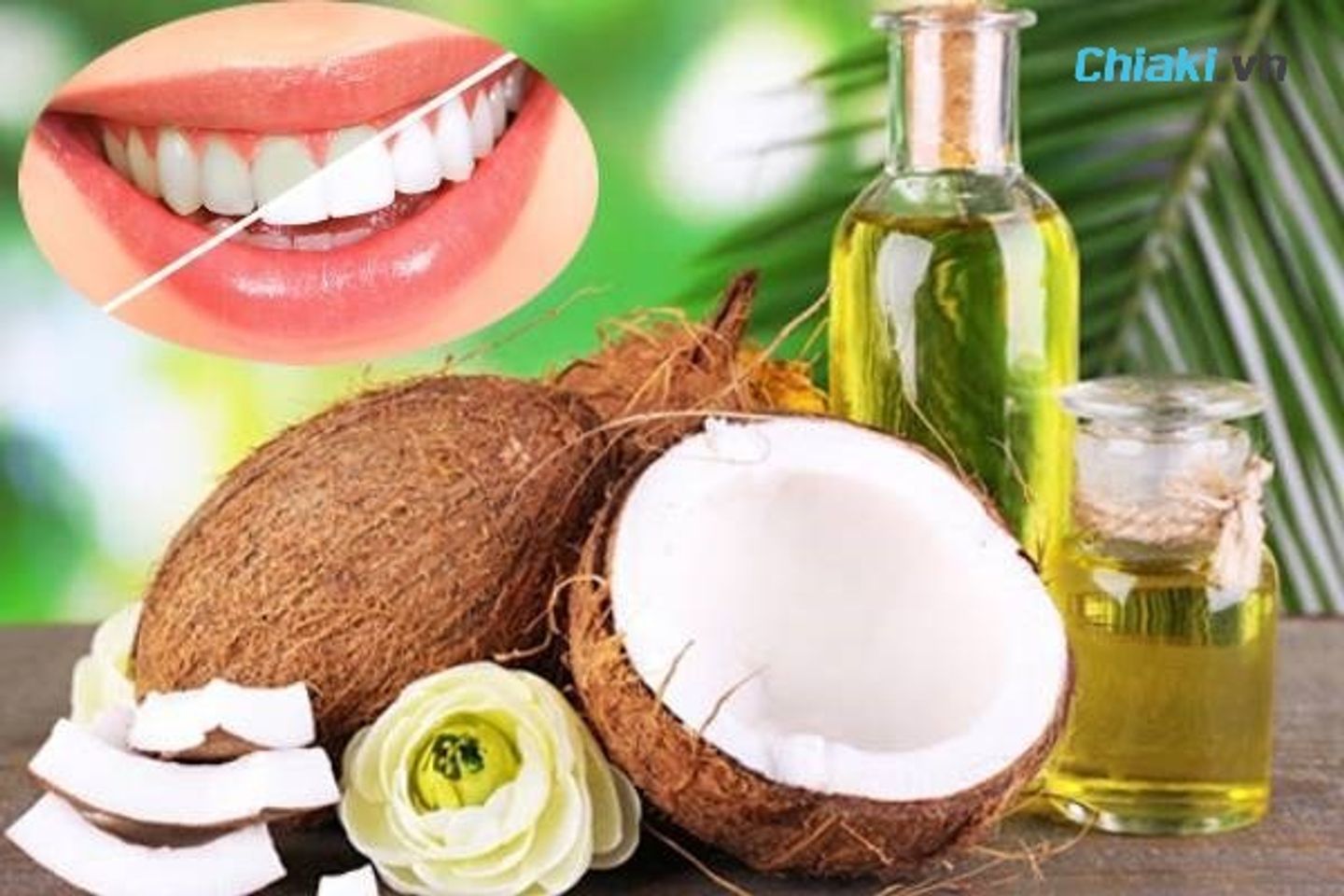 Nước s&uacute;c miệng dầu dừa