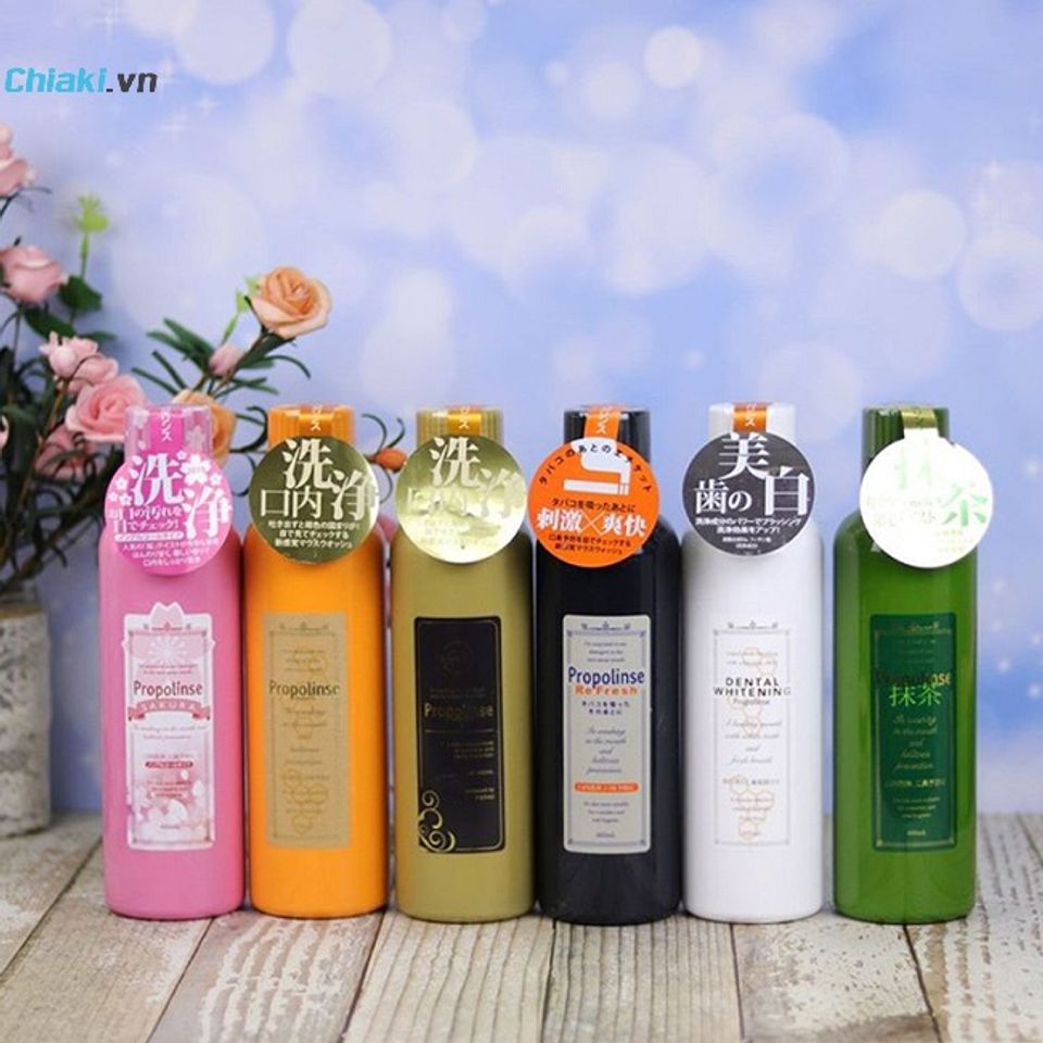 Nước s&uacute;c miệng propolinse cho hơi thở thơm m&aacute;t nhật bản