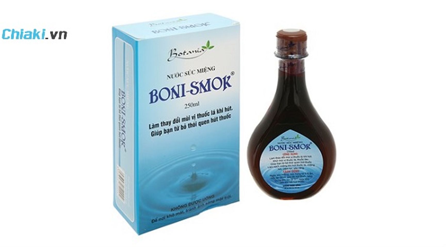 Nước s&uacute;c miệng Boni smok