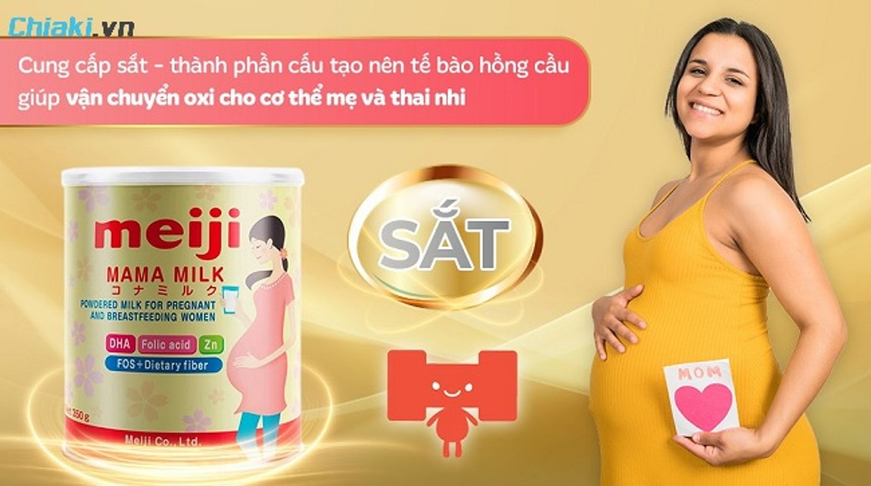 Sữa bầu Meiji Mama Nhật Bản&nbsp;nổi tiếng được nhiều mẹ bỉm tin d&ugrave;ng