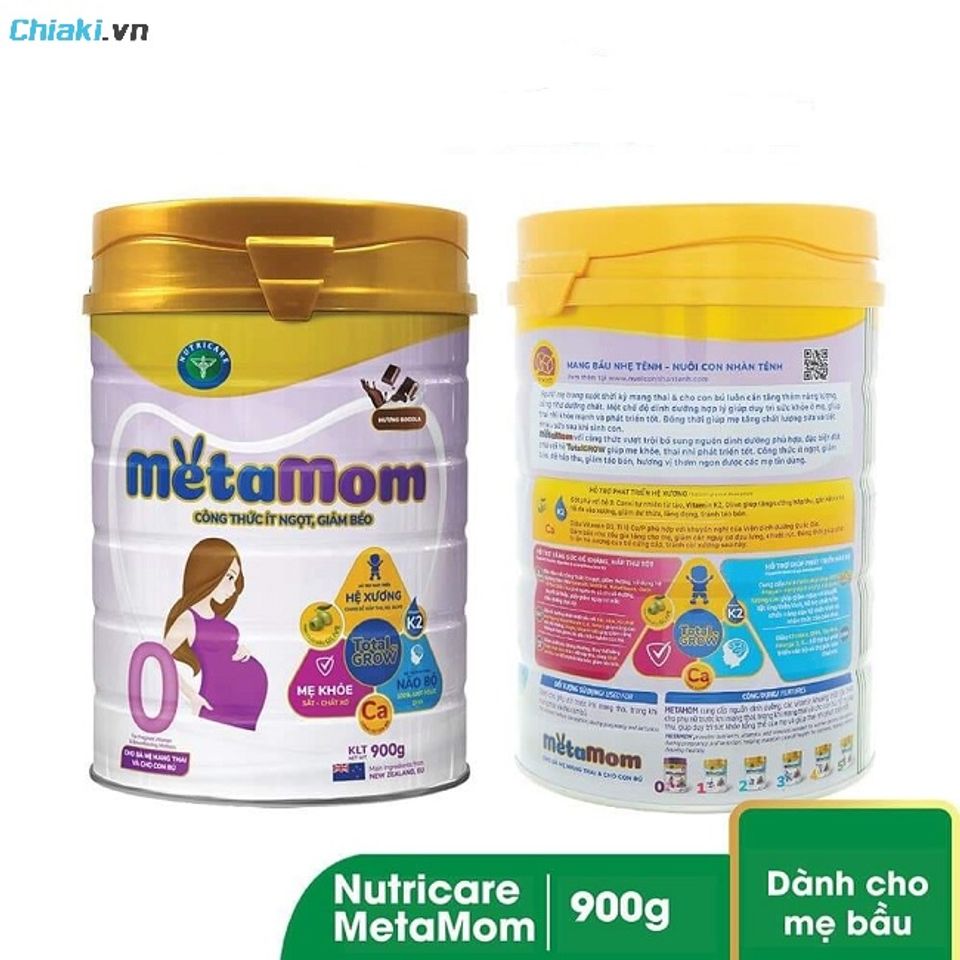 Sữa bầu Nutricare Metamom Việt Nam ph&ugrave; hợp với c&aacute;c mẹ bầu Việt