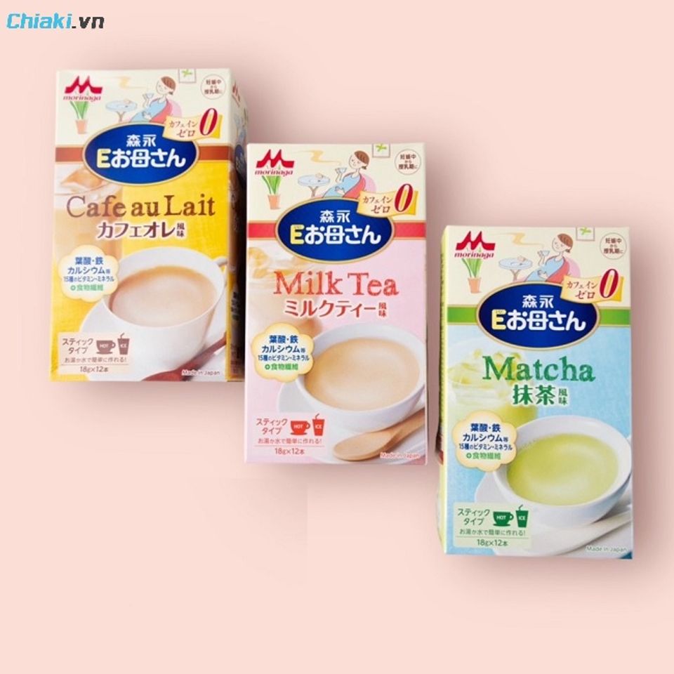 Sữa bầu Morinaga của Nhật nhiều vị hấp dẫn cho phụ nữ mang thai
