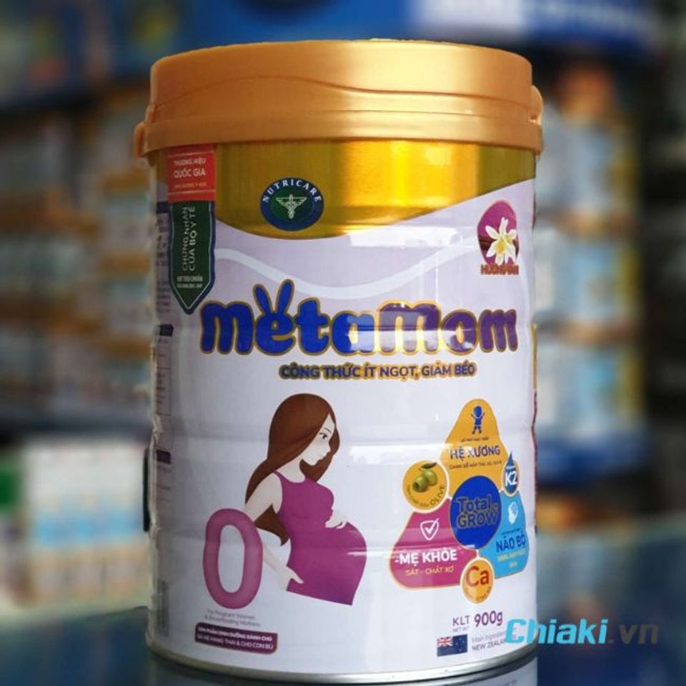 Sữa cho b&agrave; bầu 5 th&aacute;ng Nutricare Metamom