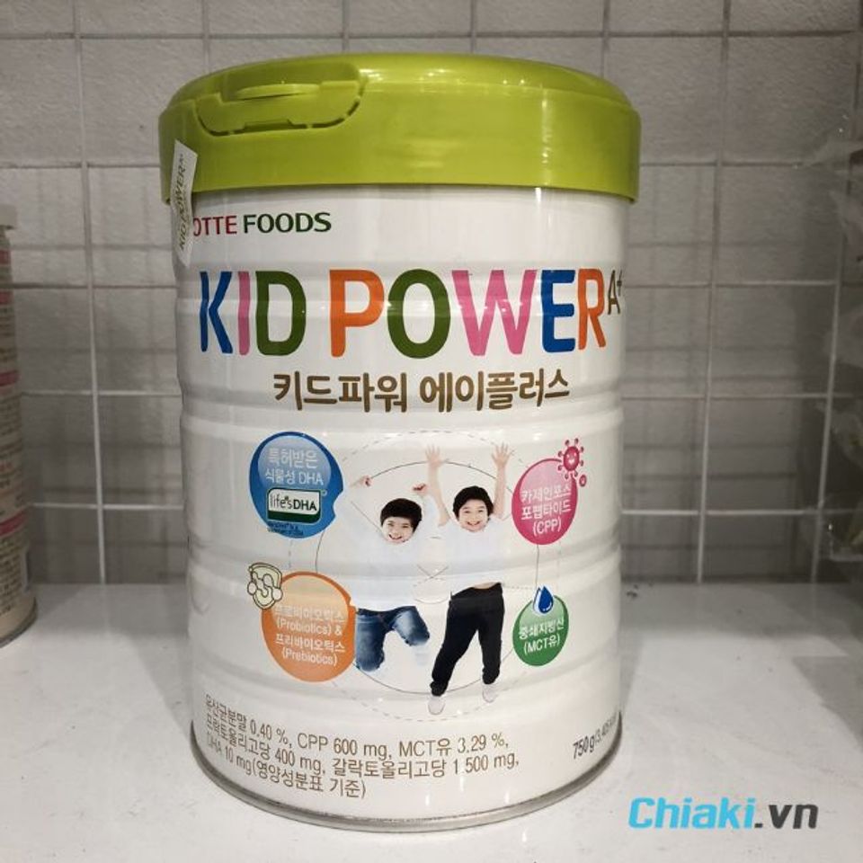 Sữa cho b&eacute; 5 tuổi Kid Power A+