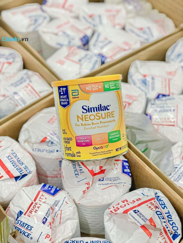 Sữa c&ocirc;ng thức Similac Neosure sử dụng c&ocirc;ng thức độc quyền