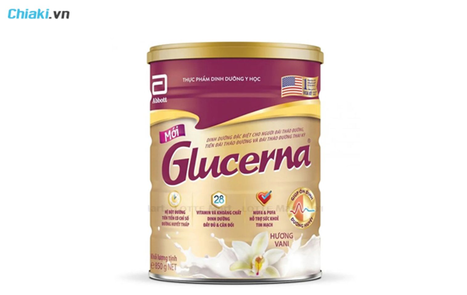 sữa non d&agrave;nh cho người tiểu đường Abbott Glucerna