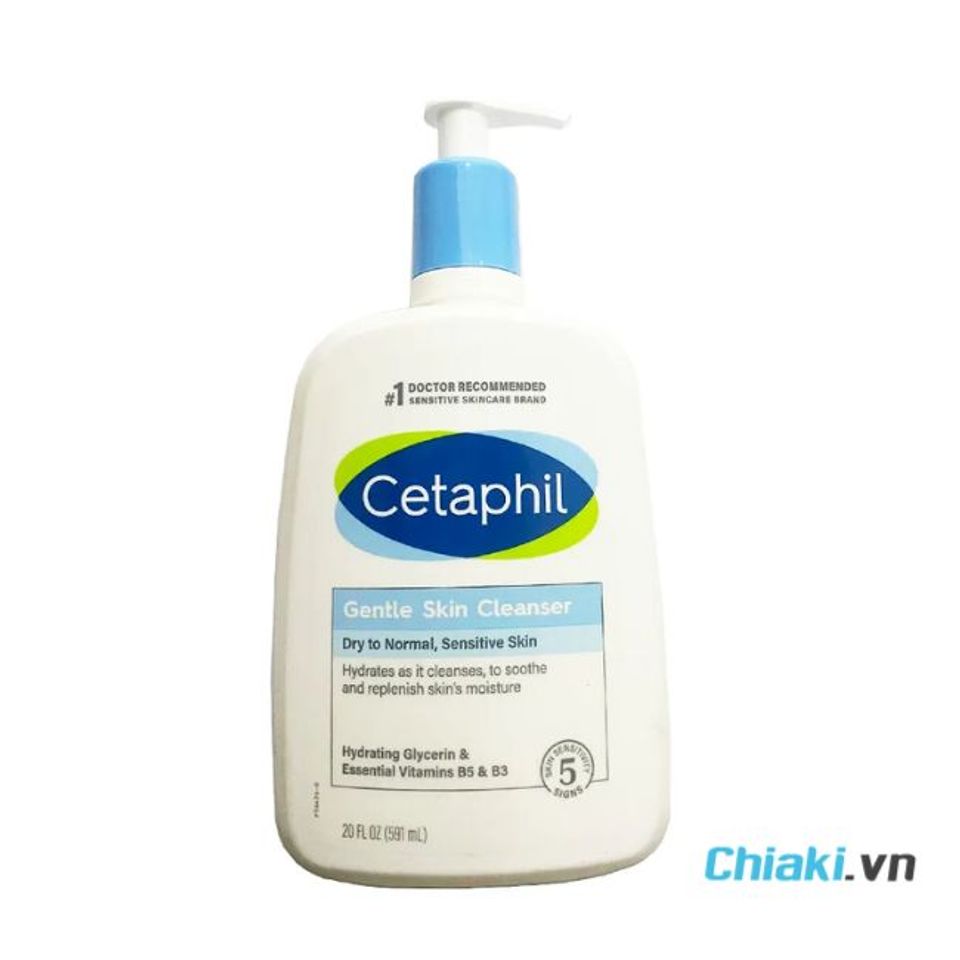Sữa rửa mặt Cetaphil Gentle Skin Cleanser cho da mụn