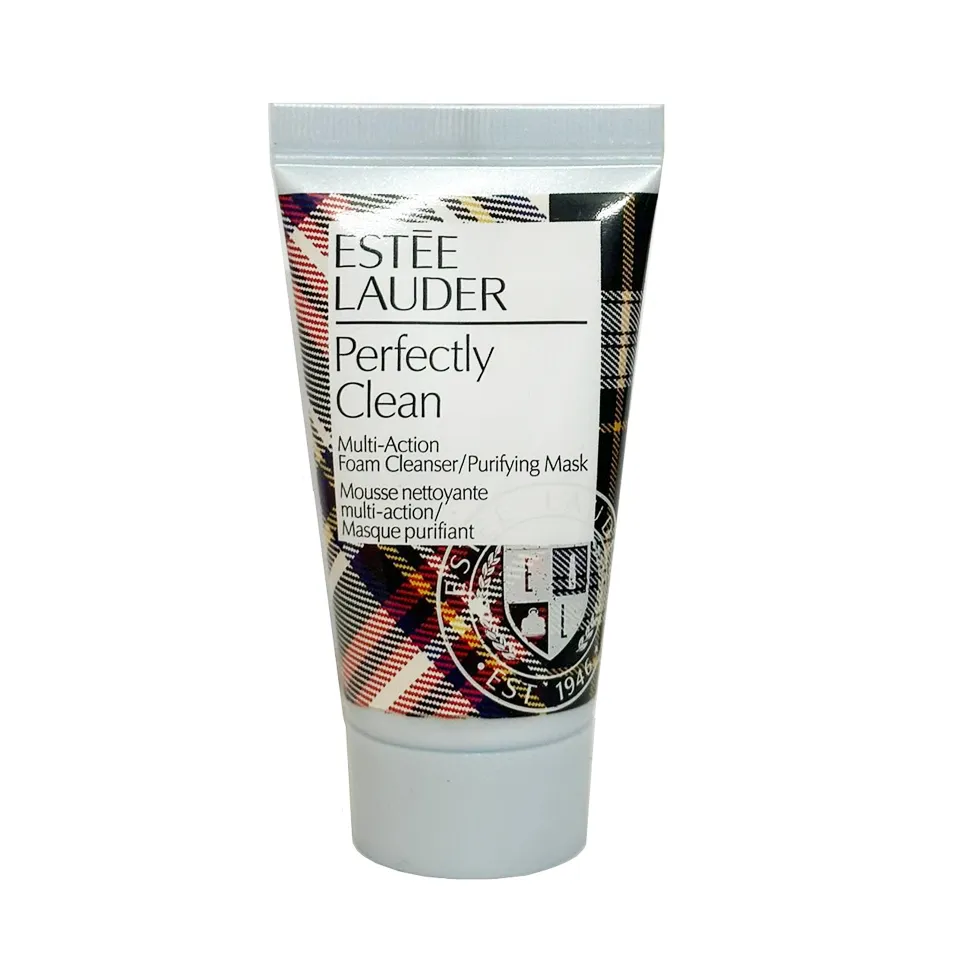 Sữa rửa mặt Estee Lauder Perfectly Clean Multi-Action Foam Cleanser/Purifying Mask 30ml (mẫu mới)